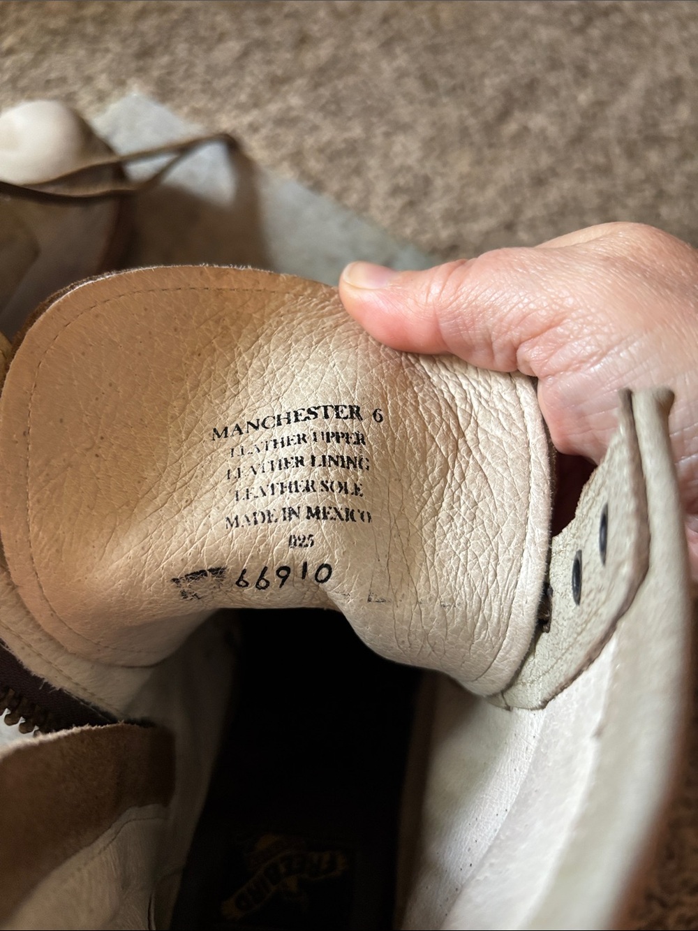 Freebird by Steven Tan Leather Combat Boots - Picture 4 of 5
